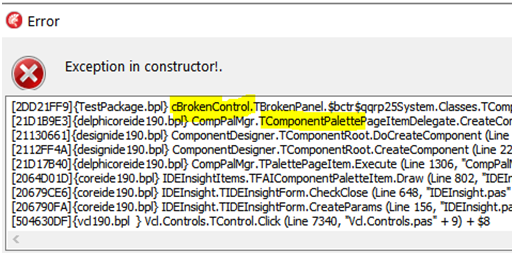 How to debug your VCL components - Delphi, in all its glory